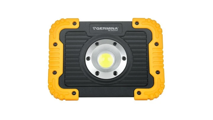 Projektor LED przenośny akumulatorowy ORION 10W 850lm 6000K IP44 GW-0019