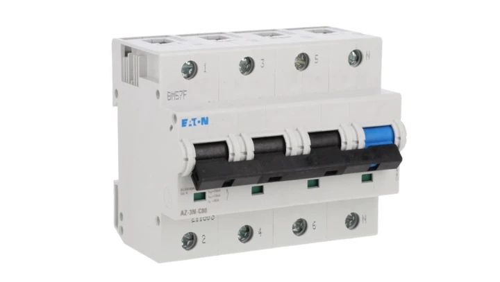 Wyłącznik nadprądowy 3P+N C 80A 20kA AC AZ-3N-C80 211803