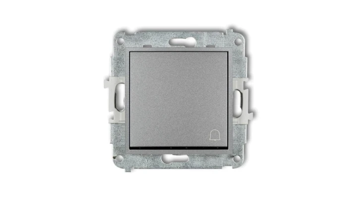 ICON Mechanizm łącznika zwierny dzwonek srebrny metalik 7IWP-4