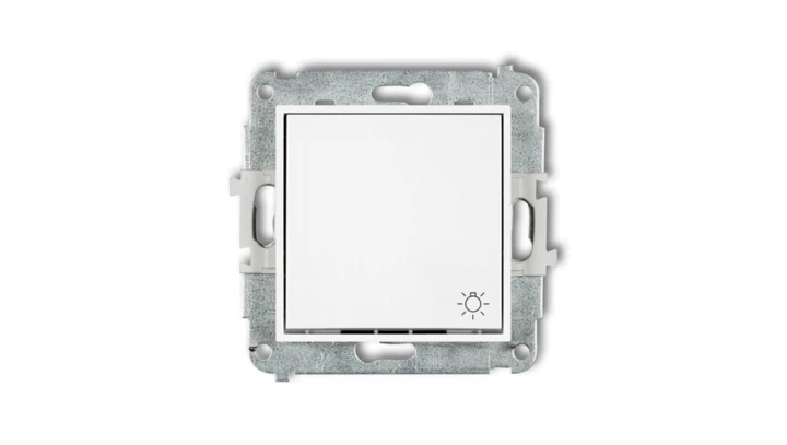 ICON Mechanizm łącznika zwierny światło biały IWP-5