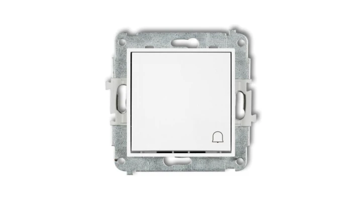 ICON Mechanizm łącznika zwierny dzwonek biały mat 25IWP-4