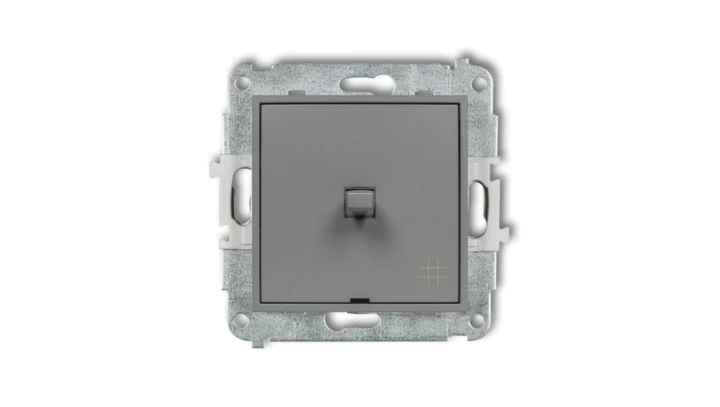 ICON Mechanizm łącznika krzyżowego w stylu amerykańskim szary mat 27IWPUS-6