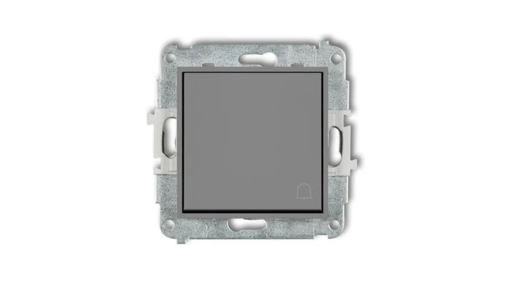 ICON Mechanizm łącznika zwierny dzwonek szary mat 27IWP-4