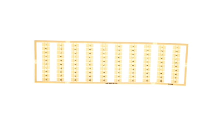 Oznaczniki WMB 10x 1-10 żółte 793-502/000-002 /5szt./