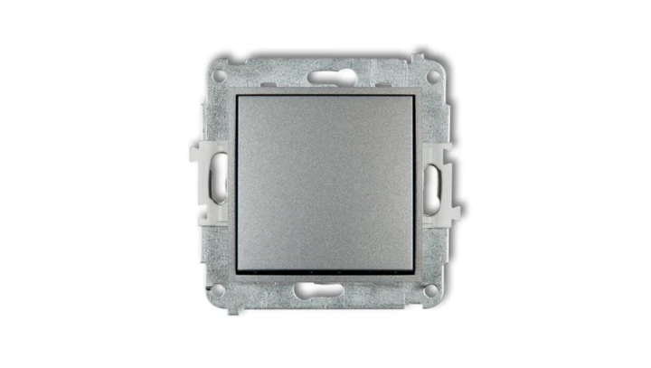 ICON Mechanizm łącznika jednobiegunowego srebrny metalik 7IWP-1