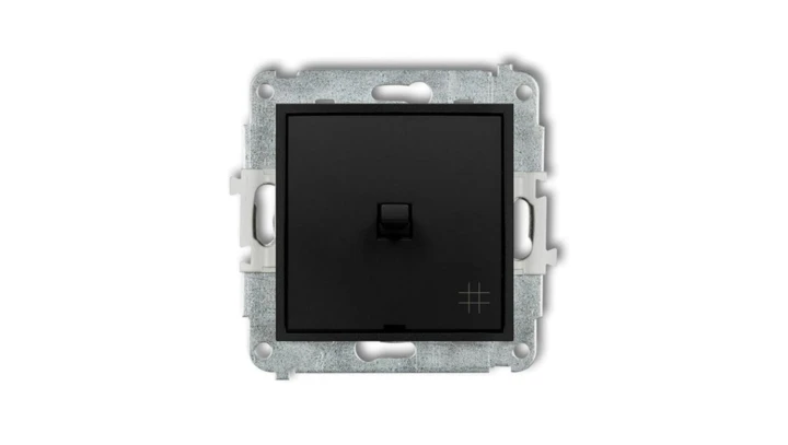 ICON Mechanizm łącznika krzyżowego w stylu amerykańskim czarny mat 12IWPUS-6