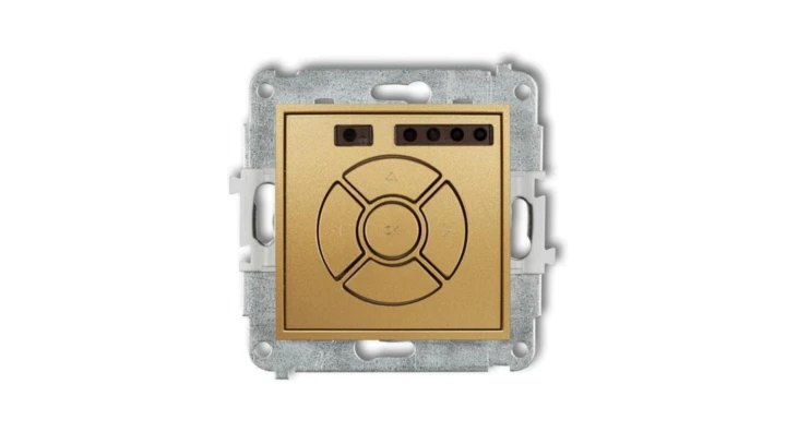 ICON Mechanizm elektronicznego sterownika roletowego (sterowanie lokalne) złoty 29ISR-1