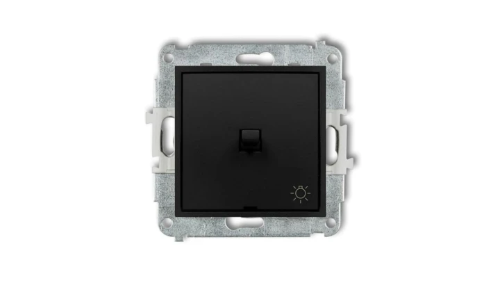 ICON Mechanizm łącznika zwierny światło w stylu amerykańskim czarny mat 12IWPUS-5