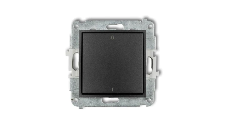 ICON Mechanizm łącznika dwubiegunowego grafitowy 11IWP-9