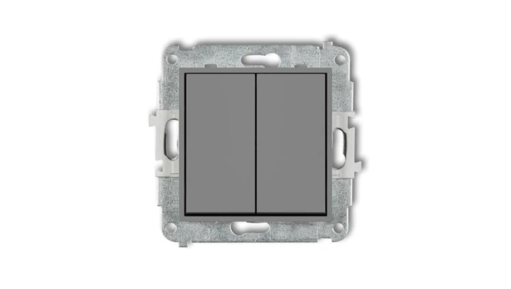 ICON Mechanizm łącznika świecznikowego szary mat 27IWP-2