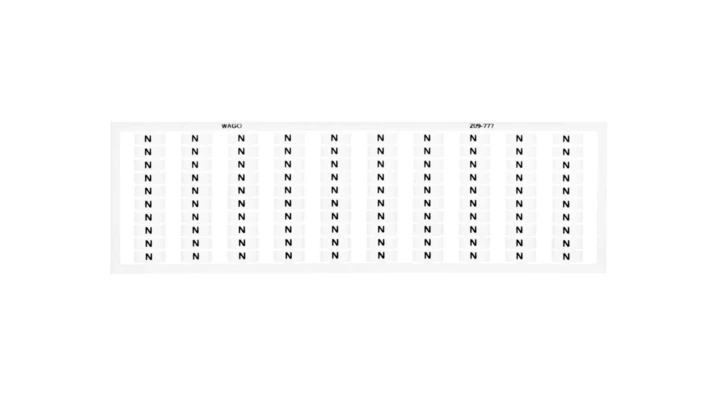 Ramka z oznacznikami 100x N 209-777 /5szt./