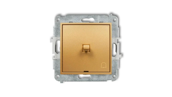 ICON Mechanizm łącznika zwierny dzwonek w stylu amerykańskim złoty 29IWPUS-4