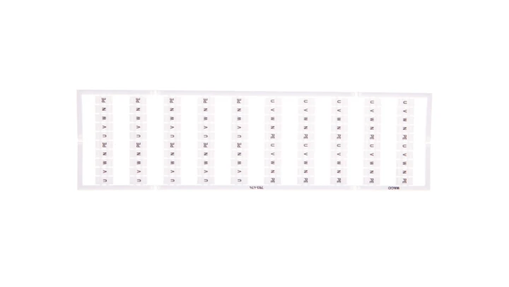 Oznaczniki WMB 20x U V W N PE 793-474 /5szt./