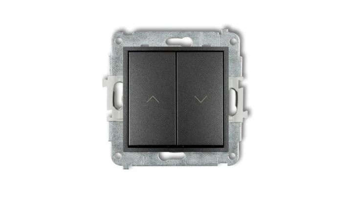 ICON Mechanizm łącznika zwiernego żaluzjowego grafitowy 11IWP-8