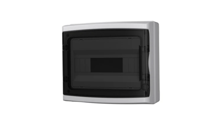 Rozdzielnica hermetyczna modułowa UV 400V AC 1000V DC 1x12 natynkowa IP 65 940.12 bezhalogenowa