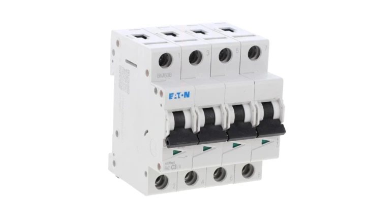 Wyłącznik nadprądowy 4P C 3A 15kA AC FAZ-C3/4 279051