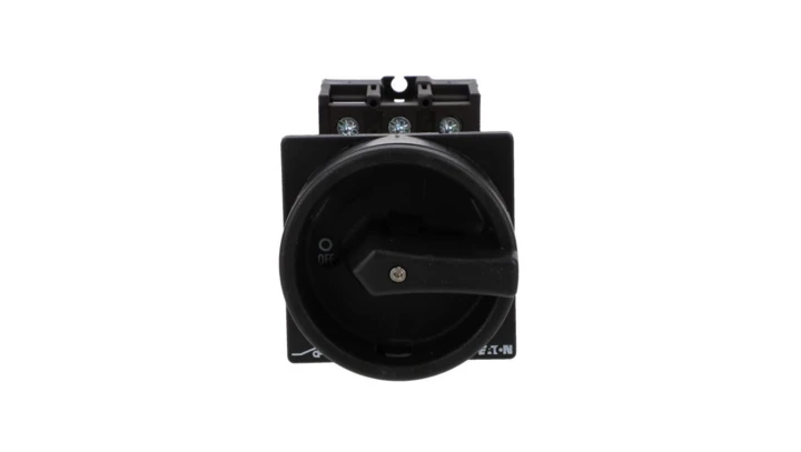 Rozłącznik 40A 3P do zabudowy rozłącznej czarna rączka z blokadą P1-40/V/SVB-SW 199958