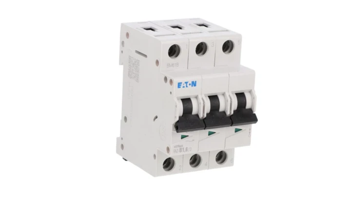 Wyłącznik nadprądowy 3P B 1,6A 15kA AC FAZ-B1,6/3 278834