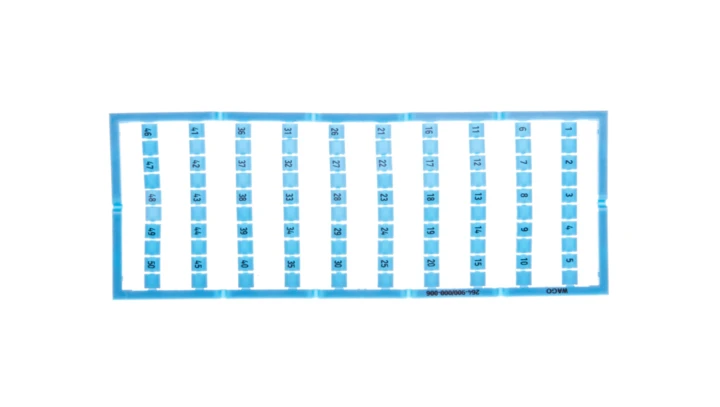 Oznaczniki Mini-WSB 1x 1-50 niebieski 264-900/000-006