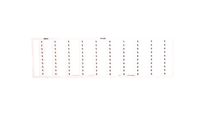 Oznaczniki WMB 50x 5/6 793-620 /5szt./
