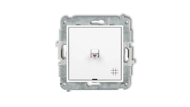 MINI Mechanizm łącznika krzyżowego w stylu amerykańskim biały mat 25MWPUS-6