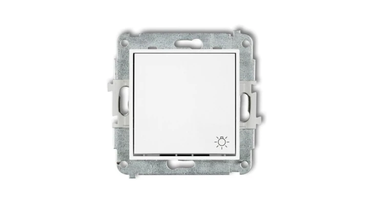 MINI Mechanizm łącznika zwierny światło biały mat 25MWP-5