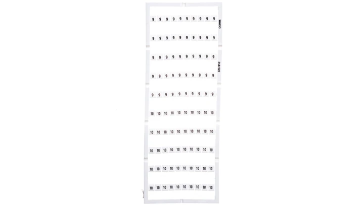 Oznaczniki Mini-WSB 50x 9/10 biały 248-522 /5szt./