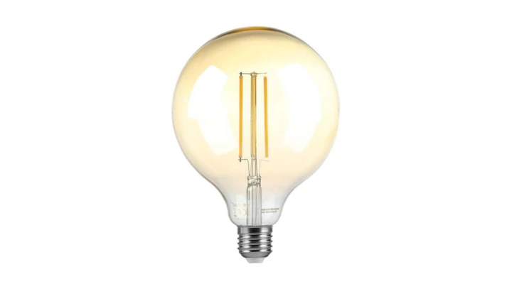 Żarówka LED Filament 8W E27 G125 2200K 700lm 300st. Ściemniana 217155