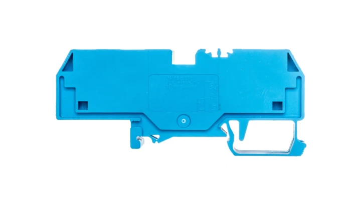 Złączka szynowa 3-przewodowa 6mm2 niebieska 282-684 /25szt./