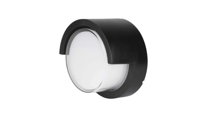 Lampa Elewacyjna LED 7W 610lm 4000K IP65 Okrągły Czarny 218609