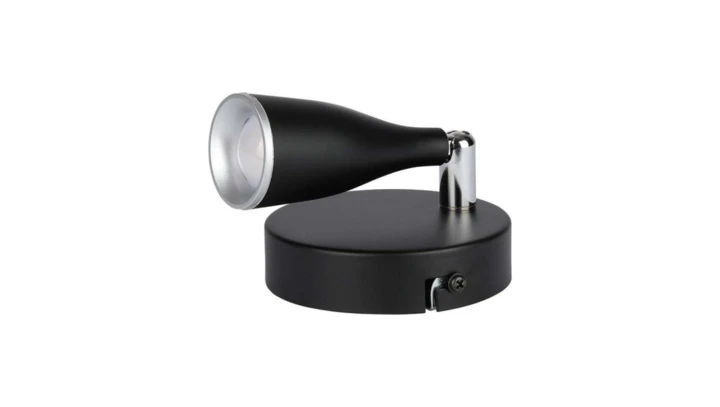 Kinkiet LED 4.5W 420lm 4000K IP20 Czarny 218265