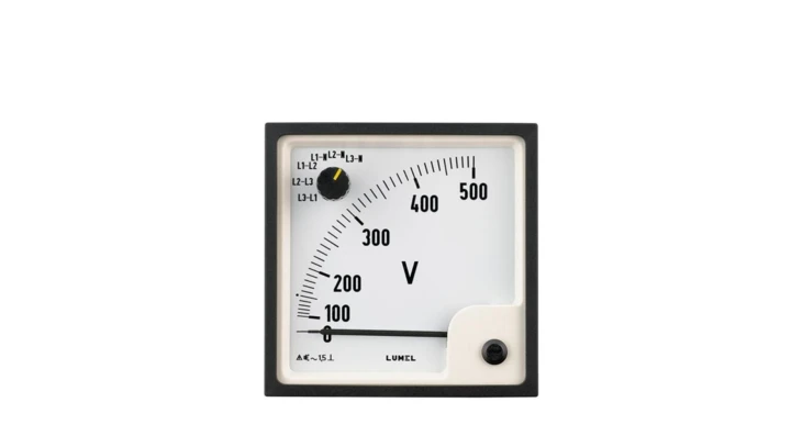 Woltomierz z przełącznikiem N:wykonanie normalne C700:zakr.pom. 1kV 1k/100 EP27