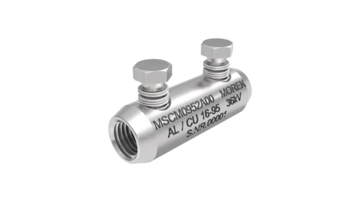 Złączka śrubowa MSCM95 Al/Cu 16-95mm² 36kV 2xśruba aluminiowa zrywalna MSCM0952A00