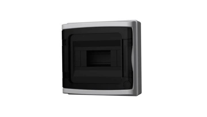 Rozdzielnica hermetyczna modułowa UV 400V AC 1000V DC 1x8 natynkowa IP 65 940.08 bezhalogenowa