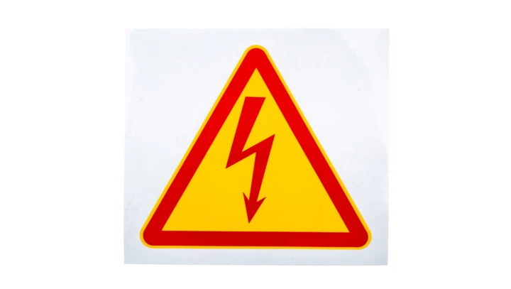 Znaki samoprzylepne typu BŁYSKAWICE ZS 200 LIGHTNING E04ZP-02030200800