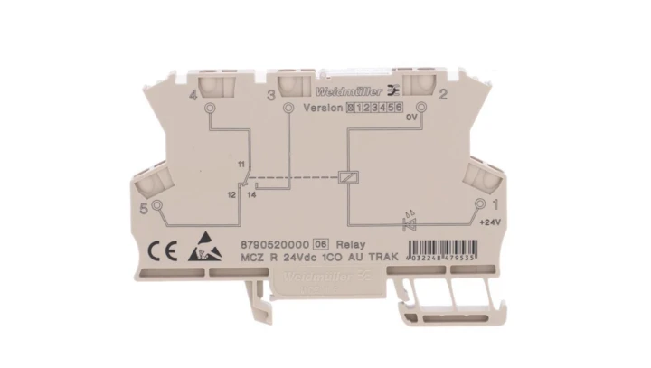 Przekaźnik przełączający MCZ R 24VDC 1CO AU TRAK 8790520000 /10szt./