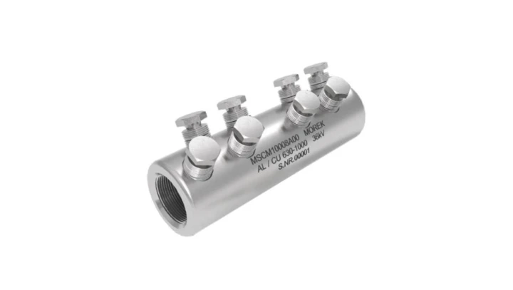 Złączka śrubowa MSCM1000 Al/Cu 630-1000mm² 36kV 8xśruba aluminiowa zrywalna MSCM10008A00