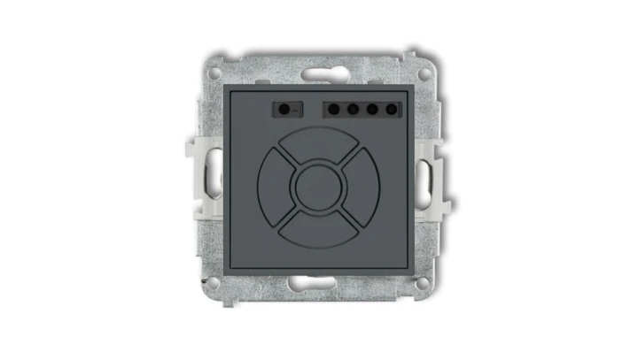 ICON Mechanizm elektronicznego sterownika roletowego (sterowanie lokalne) grafitowy mat 28ISR-1