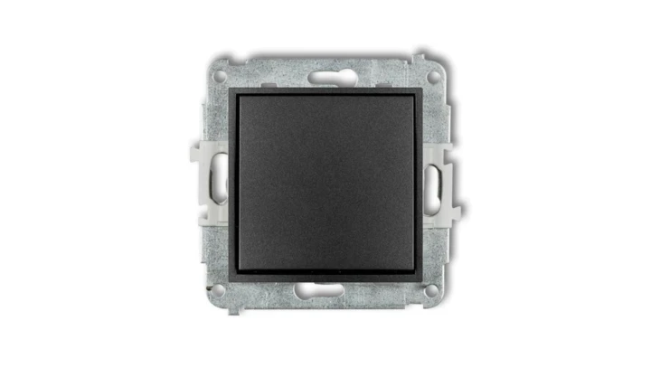 ICON Mechanizm łącznika jednobiegunowego grafitowy 11IWP-1