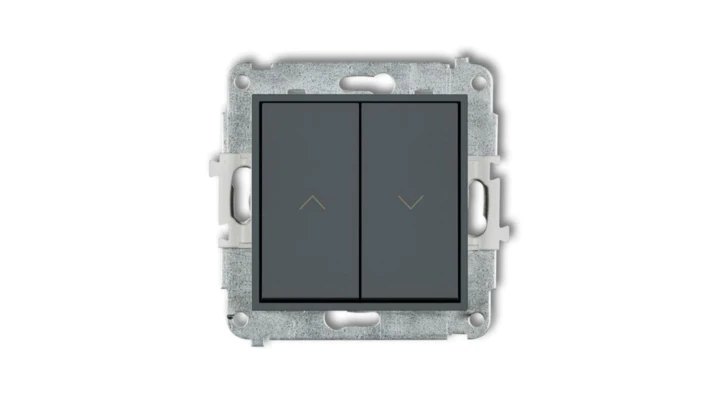 ICON Mechanizm łącznika zwiernego żaluzjowego grafitowy mat 28IWP-8