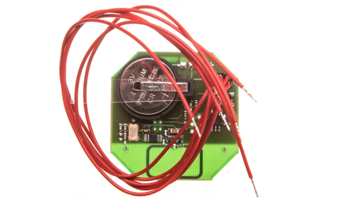 Nadajnik sterowania radiowego trzyprzyciskowy 3V CR2032 868MHz fi52 RS-N3