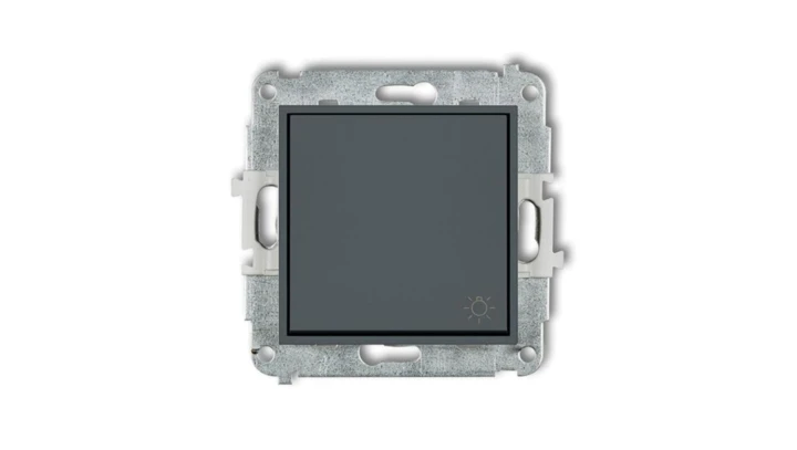 ICON Mechanizm łącznika zwierny światło grafitowy mat 28IWP-5