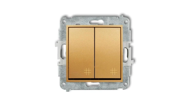 ICON Mechanizm łącznika podwójnego krzyżowego złoty 29IWP-66