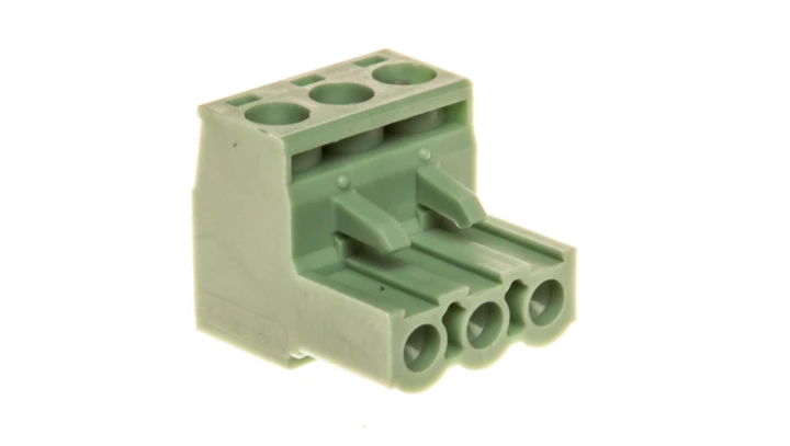 Złączka wtykowa do płytek drukowanych biało-zielona BCP-508- 3 GN 5441977 /100szt./