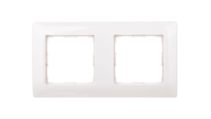 VENA Ramka podwójna biała 510482