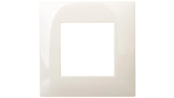 DANTE Ramka pojedyncza tworzywo ASA KREM 450381