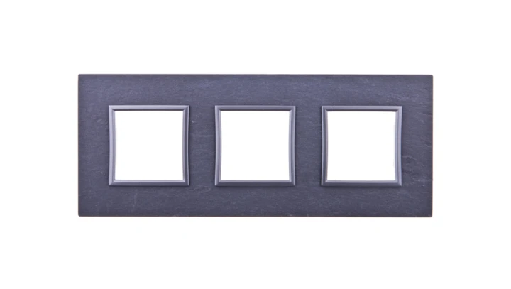 DANTE Ramka potrójna kamień ARDESIA 4509483