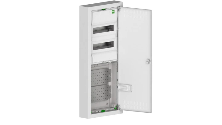 Rozdzielnica modułowa MSF TWIN RN 2x12 (N+PE) + 2X12 natynkowa multimedialna IK05 IP30 2015-20