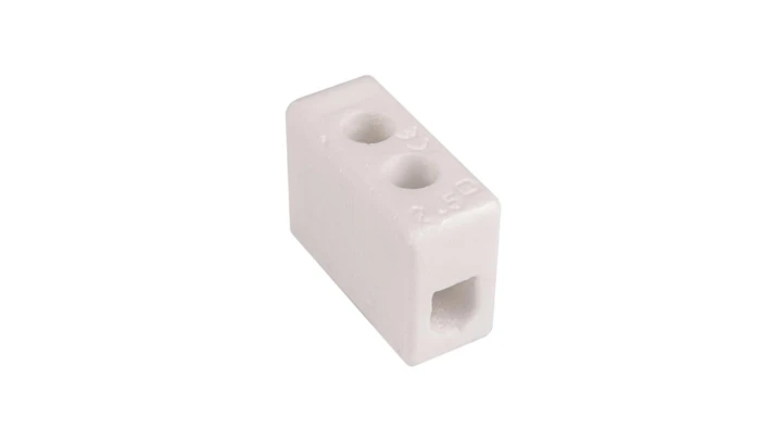 Złączka gwintowa porcelanowa szkliwiona 2,5 mm² 1 tor biała CPO 1-2.5 80015516 /20szt./