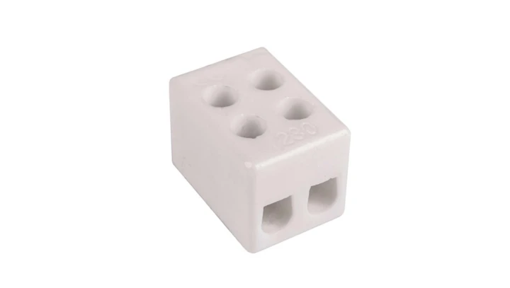 Złączka gwintowa porcelanowa szkliwiona 2,5 mm² 2 tory CPO 2-2.5 80016516 /20szt./